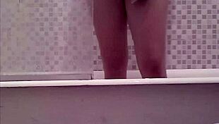 Spying On Her In The Bath!