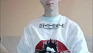 Boy drinks from a used condom.