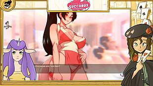 sweet dreams succubus gives rough blowjobs