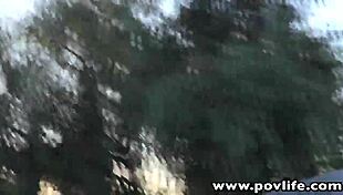 i'm emily austin givng pov blowjob to perky tits