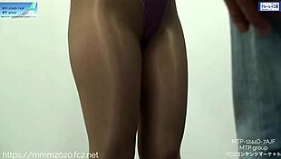 Asian Cute Japanese Young Amateurs In Pantyhose Fetish Shoot