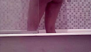 Spying On Her In The Bath!