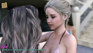 A Wife And Stepmother Missing Scenes 17. Blonde Milf In A Game.