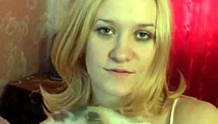 Young beauty’s self-pleasure experience with a toy and her hand