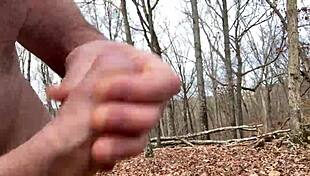 Cold Hard Walk In The Nude