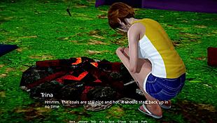 Trina's Goddess Plays With Shaved Pussy Handjob Fingering