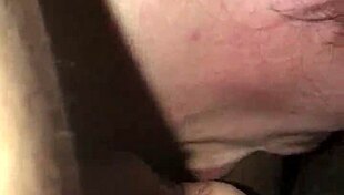 Watch this white girl deliver a sloppy blowjob that's all over the place