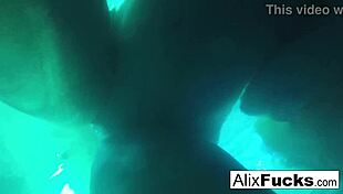 Alix and Jenna's Underwater Lesbian Fucking