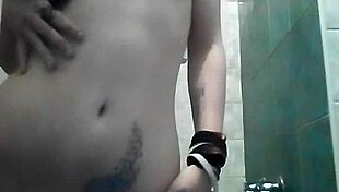 Lil Miss Vixen has steamy shower fun with a friend. Things get wet and wild in no time.