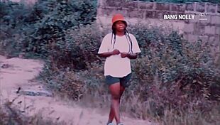 Car Sex with Ebony Princess in Lonely Neighborhood! What a Wild Ride!