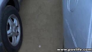 i'm emily austin givng pov blowjob to perky tits