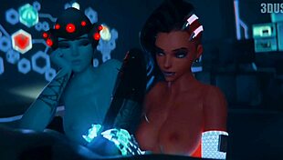 overwatch pmv featuring big tits and ass