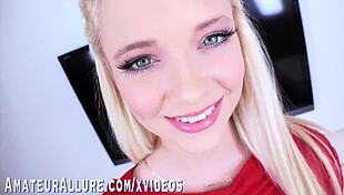 Riley Star Sucks Cock in POV Hardcore Scene