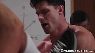 I am Coach Devin Franco teaching jocks a lesson with fucking and spitroast.