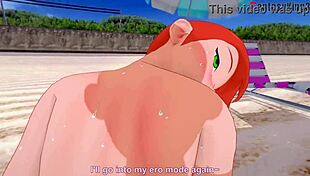 gwen tennyson in bikini sex on the beach?