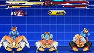 Mugen animation with a hot Chun-li scene