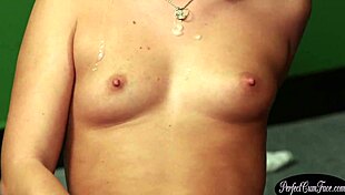 European Sucks Dick Before Facial! Intense Cum Action Unleashed.