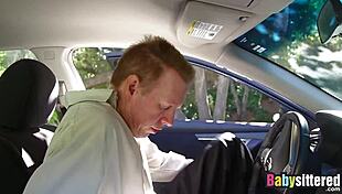 Cute Teen Caught in Private Moment and Guided Gently