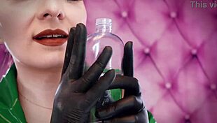 Get some relaxation with ASMR and fetish content with Glimnatrix Arya Grander's oiled up body.