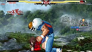 In this hentai, Brian battles Ryougi Shiki in an anime showdown with cumshots.