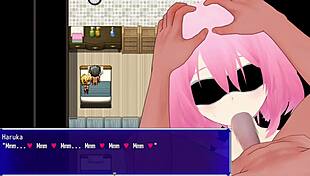 anime hentai cuckold play with toys and fingering 😈