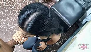 Carahoney Destroys This Monster Cock and Gets Double Cumshot!