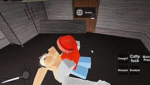Banged roblox whore on the floor in doggystyle 😈