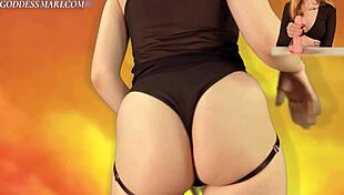 sensual goddess guides jerk off instructions to cum twice part 1