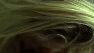 I love how this hot blonde sucks my dick