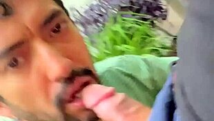 Watch the Hot Mexican Guys Getting Wild in the Garden!