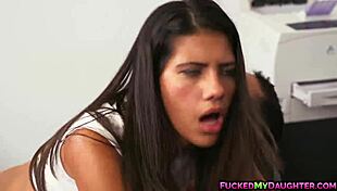 Hardcore Office Fuck With Victoria Valencia In Suggestive Latina Action