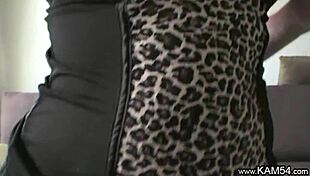 horny milf exposes big tits on cam