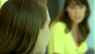 Petite oiled lesbian massage turns oral!