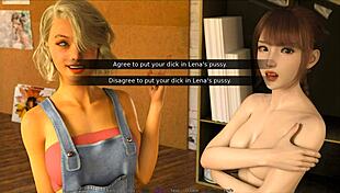 lets play nudist school part 9 on a date with lena