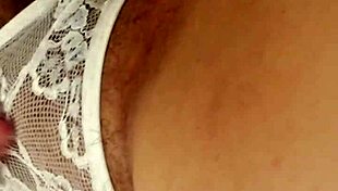 Young amateur girl masturbates and cums loudly at home