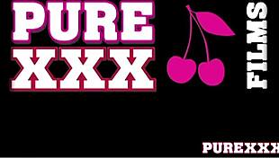 gorgeous brunette beauty passionately fucks her sex toys with big tits.