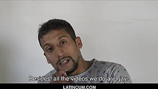 Amateur Straight Latin Stud Rocco Goes Gay For Pay Fuck