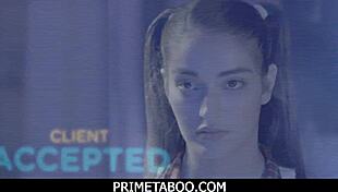 Is this slut teen ready for anal? She begs for it.