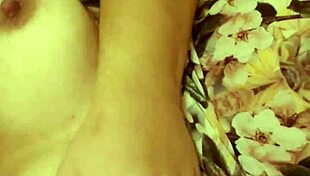 Young amateur girl masturbates and cums loudly at home