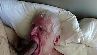 did grandpa tongue fuck that mexican's asshole before getting mouthfucked and a huge cumshot