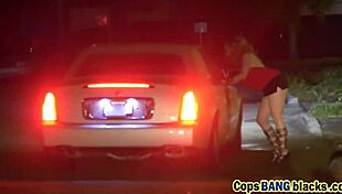 I licked the female cop's pussy before the sting operation took the pervert away