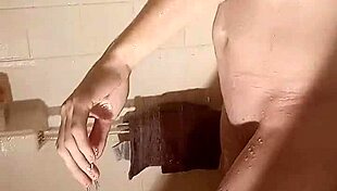 roxanne and xander have steamy shower time with wet shaved pussy