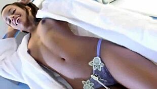 Little Lupe Feels Intense Pleasure In Solo Masturbation