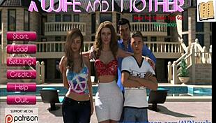 A wife and stepmother share intimate moments