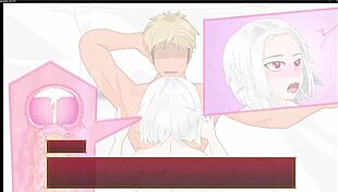 Silver Bullet Part 1 features hentai masturbation and fingering in a game.