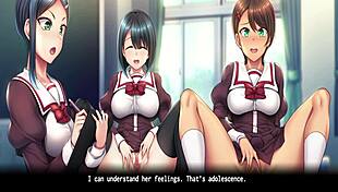 in this hentai game, characters have sex with monsters in secret desires
