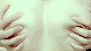 Big boobs get a sensual massage 😍