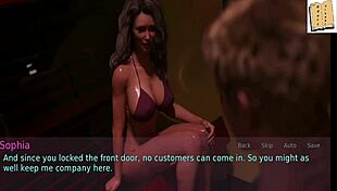 A wife and stepmother share intimate moments