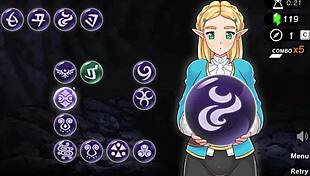 zelda spirit orbs porn game evokes deep anal emotions in shaved hentai sex