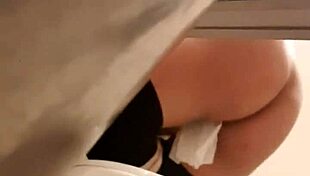 Holy Shit! Spying in Public WC Gets Wild and Crazy